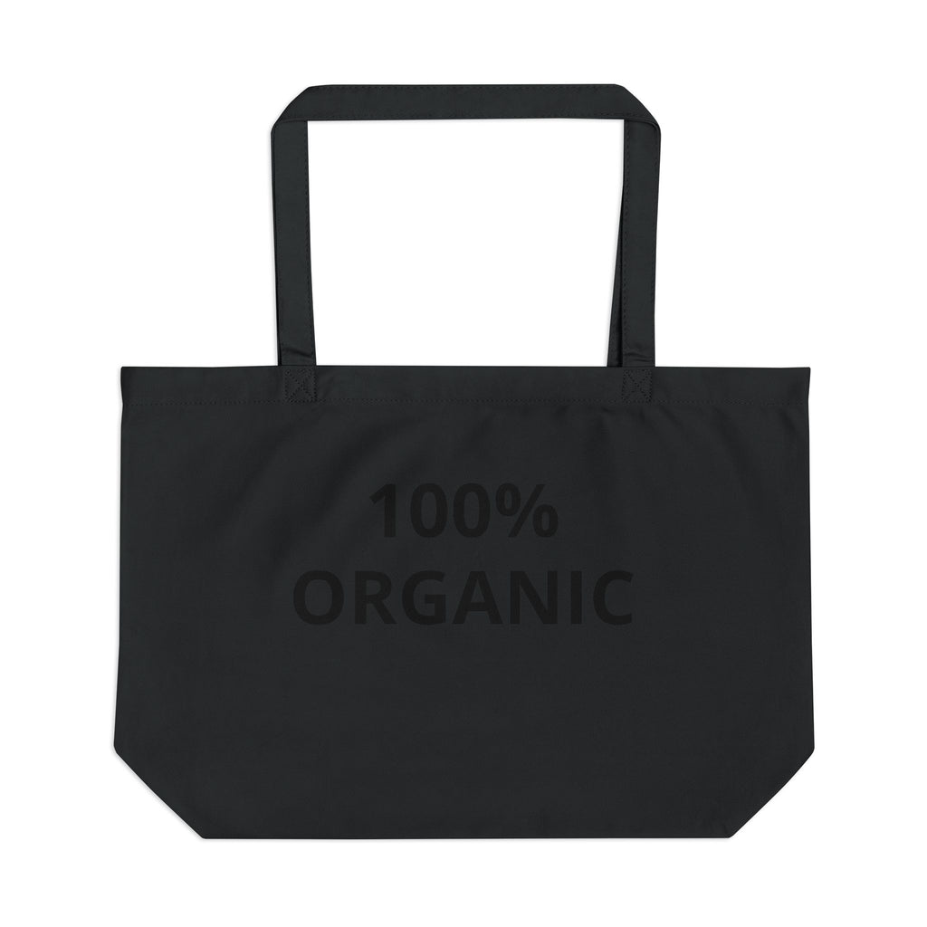 100% Organic Canvas Tote Bag – Large Eco Grocery & Market Shopper