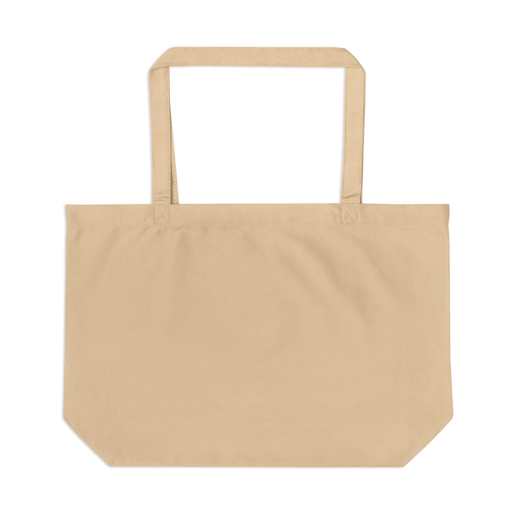 100% Organic Canvas Tote Bag – Large Eco Grocery & Market Shopper