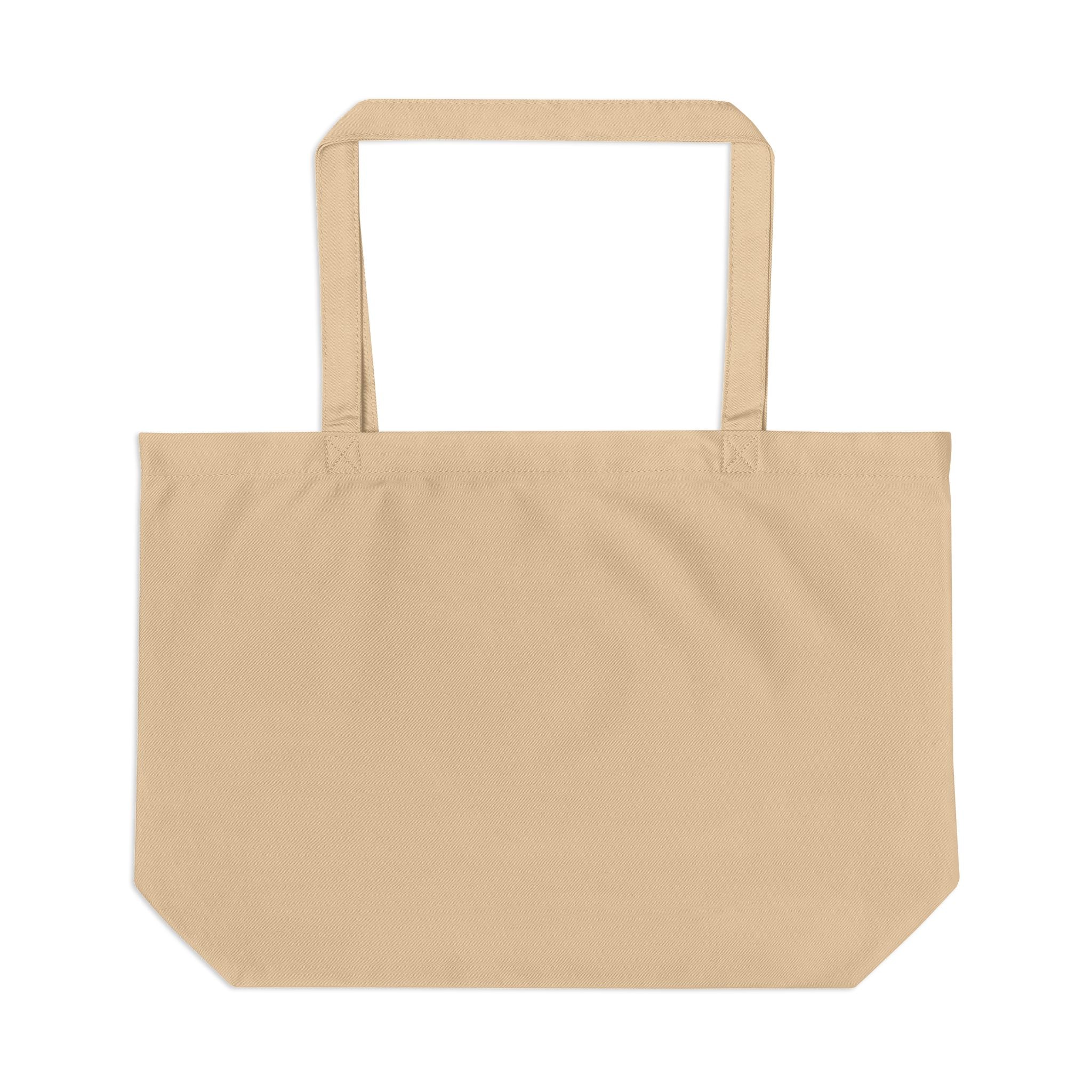 100% Organic Canvas Tote Bag – Large Eco Grocery & Market Shopper